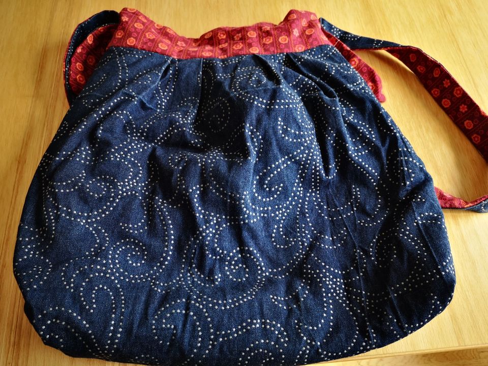 Handmade Tasche Umhängetasche Unikat NEU in Fachingen