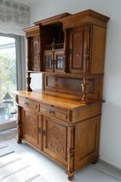 Antik Buffet Schrank, Buffetschrank Jugendstil Nussbaum, Baden-Württemberg - Edingen-Neckarhausen Vorschau