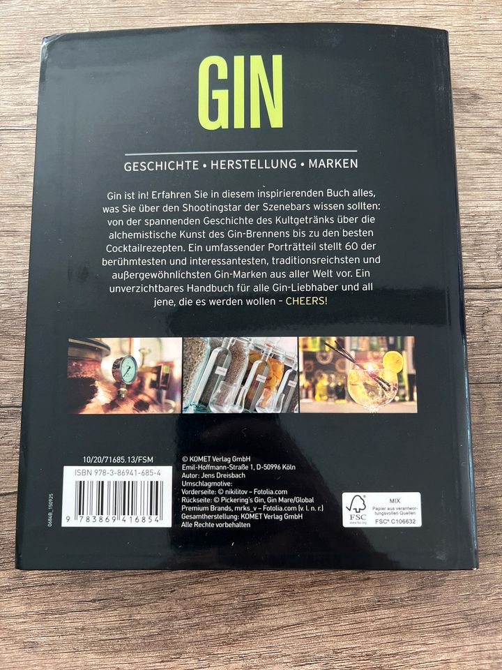 Buch - Gin Geschichte, Herstellung, Marken in Dorsten