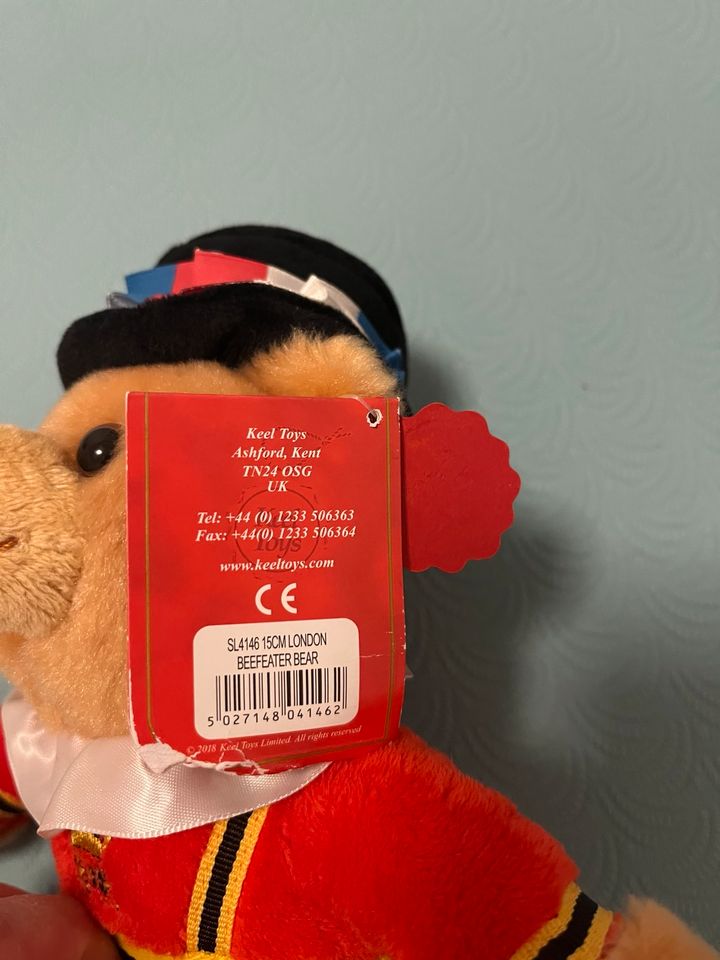 London Beefeater Bear von Keel Toys - Neu mit Etikett in Frankfurt am Main