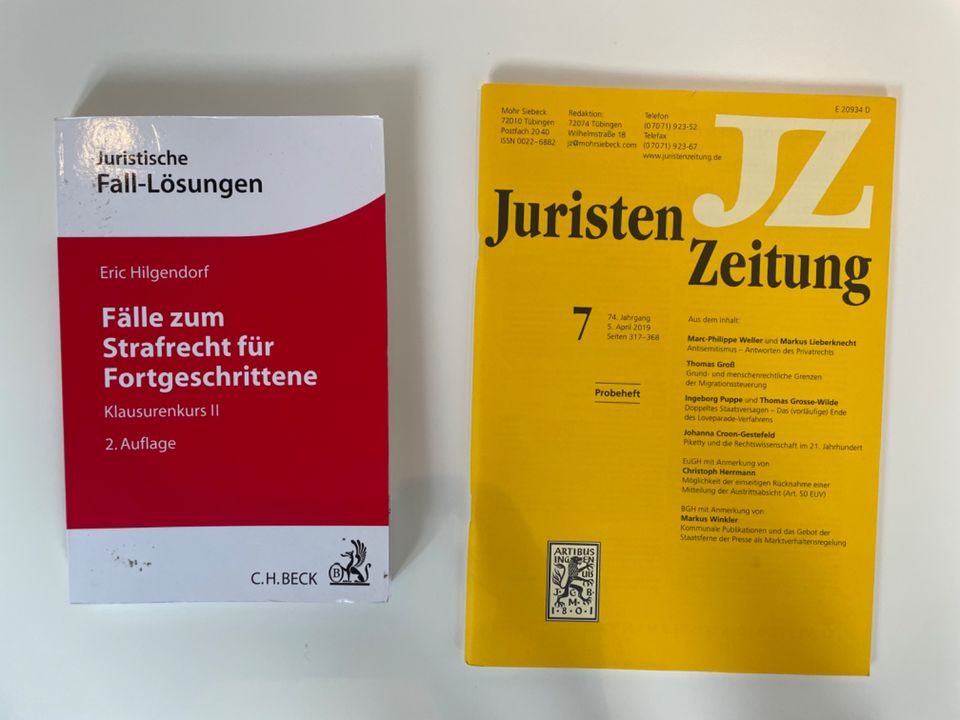 Juristische Ausbildungszeitschriften und Fälle zum Strafrecht in Berlin