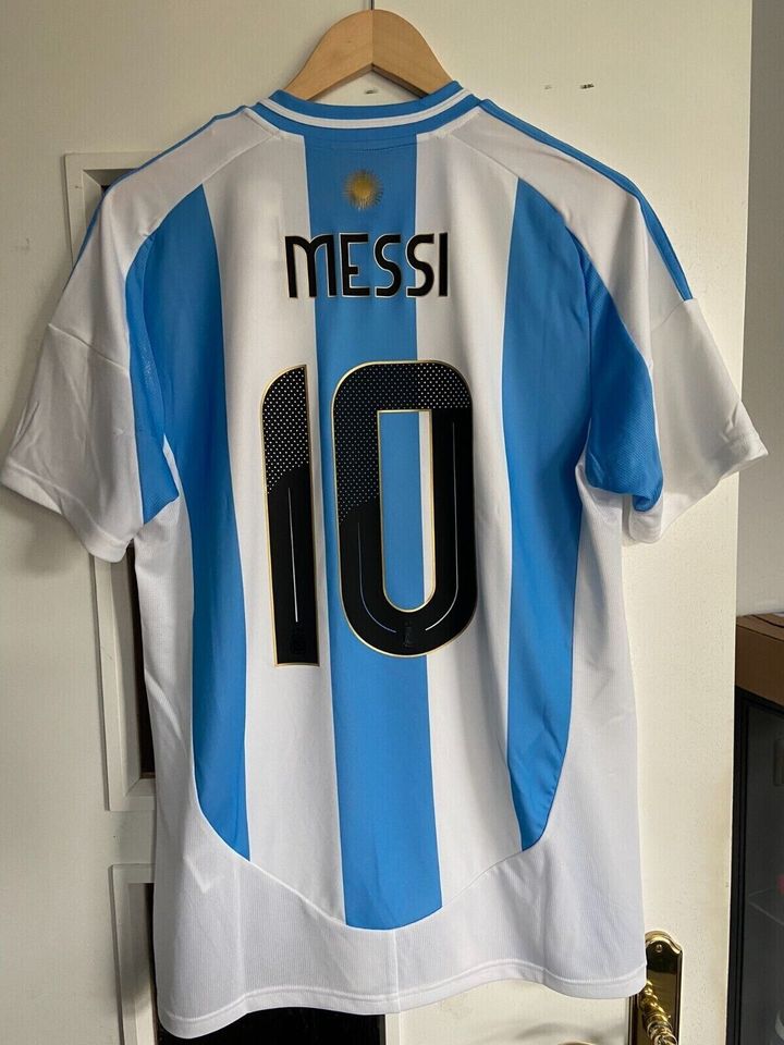 adidas Argentina 24 Messi Home Jersey White/Blue Burst L in Chemnitz