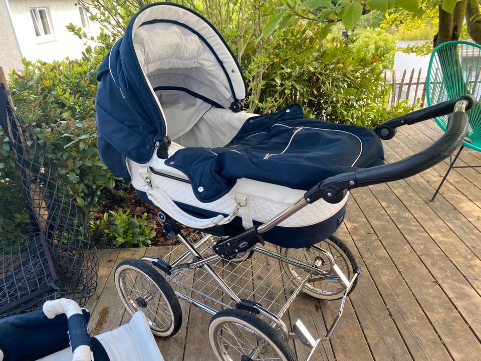 Emmaljunga Kinderwagen Chassi De Luxe in Bensheim