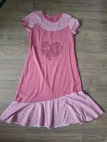 Handmade Kleid Gr.158/164 rosa mit Plott für 9 Jährige Mädchen Nordrhein-Westfalen - Wilnsdorf Vorschau