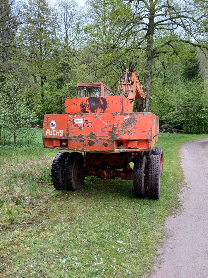 Fuchs Bagger in Erlenbach bei Dahn