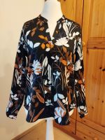 Eterna Tunika/Bluse*40/L*Baumwolle*schwarz-bunt*floral*neuwertig Baden-Württemberg - Calw Vorschau