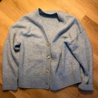H&M Strickjacke Cardigan Wolle Mohair M / L hellblau kuschelig Berlin - Grunewald Vorschau