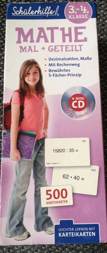 Schülerhilfe Mathe mal + geteilt OHNE Mini CD in Ebermannstadt