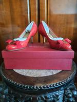 Salvatore Ferragamo bequeme Pumps Rot Größe 6D Kr. Passau - Passau Vorschau