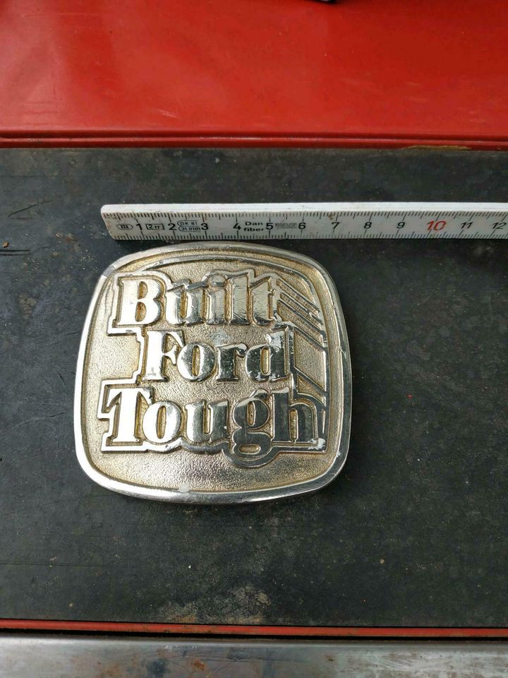 Gürtelschnalle o. belt buckle Built Ford Tough F100 F150 Mustang in Brunnthal