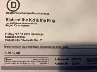 Schauspielhaus am 22.3. 2Theaterkarten zu verkaufen Wandsbek - Hamburg Lemsahl-Mellingstedt Vorschau