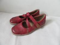 "Neuwertig" Ballerina Gr. 37 in rot - echt Leder !!!! Brandenburg - Teichland Vorschau