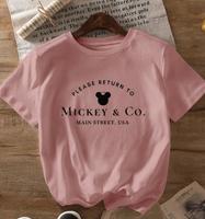 T-shirt Mickey Größe M pink rosa Shirt kein Zara H&M Bayern - Forheim Vorschau