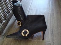 Feine Leder Stiefeletten Snake, Brosche Animal Oxitaly Gr. 37 Neu Stuttgart - Sillenbuch Vorschau