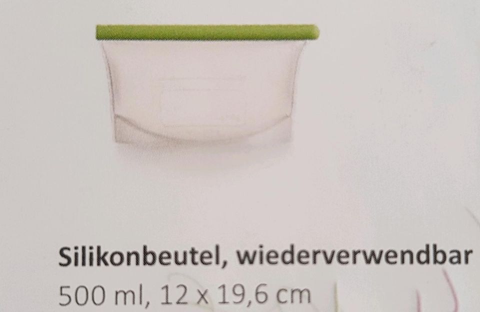 Lékué Silikonbeutel 500ml-1,5l Tiefkühlgeeignet, Mikrowellenfest in Montabaur