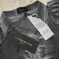 liebeskind bluse schwarz top kurze bluse seide volant München - Maxvorstadt Vorschau