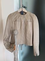Sehr ausgefallene, naturfarbene Lederjacke von Marc O‘Polo Niedersachsen - Stadthagen Vorschau