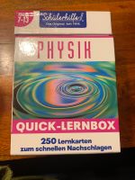 Schülerhilfe quick lernbox Physik Nachhilfe  7-13 klasse Schleswig-Holstein - Kaltenkirchen Vorschau