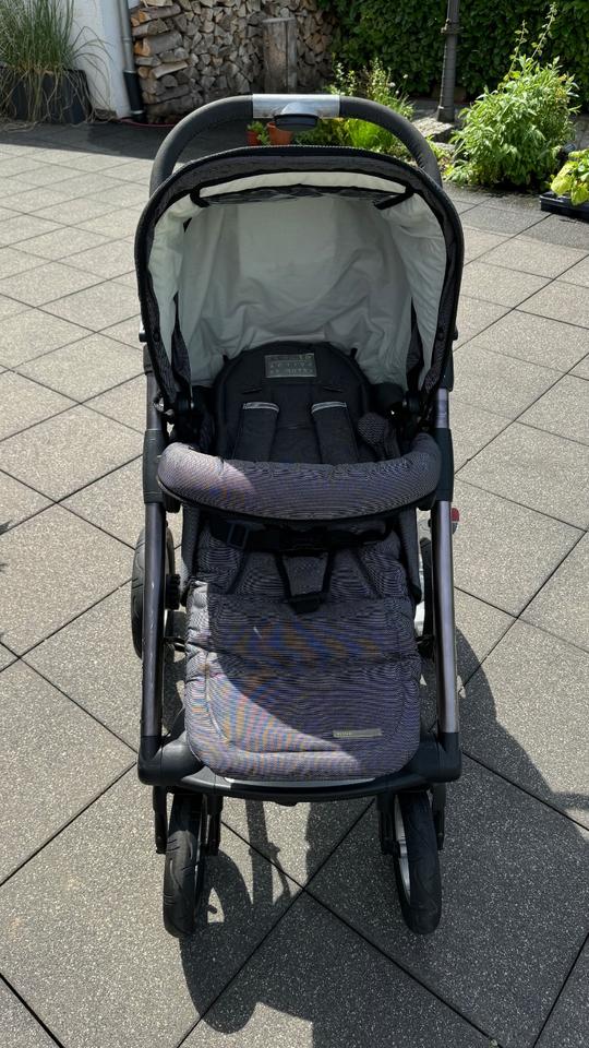 Muty 4Rider Kombi Kinderwagen, Babywanne, Sportsitz in Offenburg