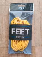 FEET UNIQUE Schnürsenkel gelb 175cm rund 4mm Stuttgart - Bad Cannstatt Vorschau