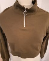 H&M Sweatshirt, kurze Form, Gr. XS, grün, guter Zustand Nordrhein-Westfalen - Greven Vorschau
