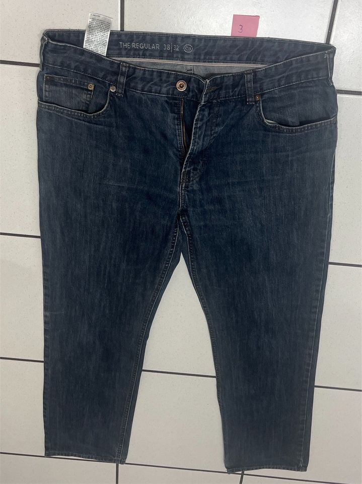 Herren Jeans  38 32 Blau Herrenjeans c&a Regular (3) cunda BW48 in Überherrn