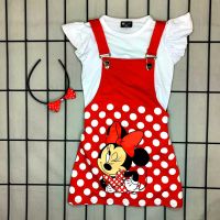 Minnie Maus Mouse Mini Shirt Latz-Kleid Diadem Gr 116 122 128 NEU München - Pasing-Obermenzing Vorschau