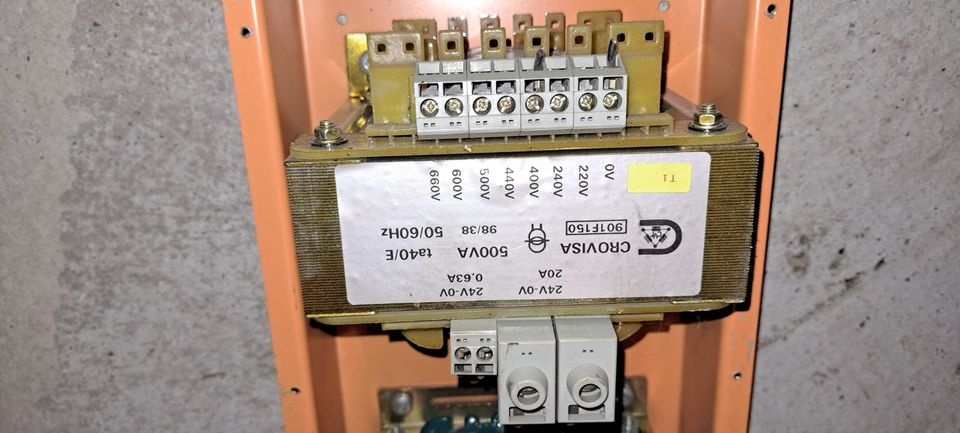 Trafo, Netzteil, 500VA, 24V, 600V, 660V, 230V, 220V, 24V AC, 20A in  Baden-Württemberg - Bodnegg