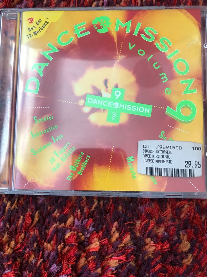 DANCE MISSION/volume 9/CD/1995 in Nürnberg (Mittelfr)