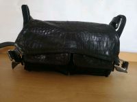 Strenesse Clutch, schwarz, Krokooptik, wie neu, Liebhaberstüc Berlin - Reinickendorf Vorschau