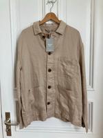 H&M Herren Leinen Hemd Jacke neu Beige L Hamburg - Altona Vorschau