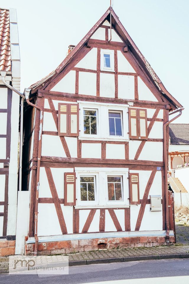 Klein aber fein-Einfamilienhaus im Fachwerkstil in Nidderau