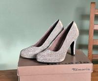 Schuhe High Heels Pumps Glitzer Gr 38 Bayern - Memmingen Vorschau