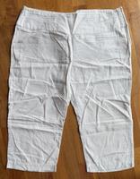 Top Leinen Capri Hose in weiß von H&M in Gr. 46 Niedersachsen - Lilienthal Vorschau
