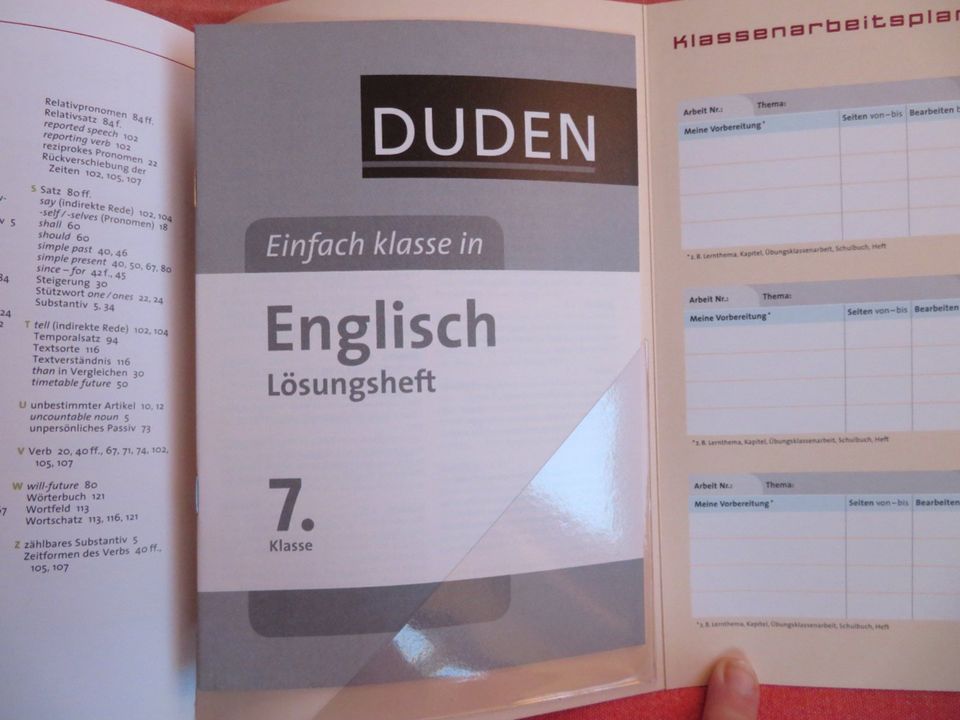 Duden: Einfach klasse in Englisch, Klasse 7 Übungsbuch, WIE NEU in Ostelsheim