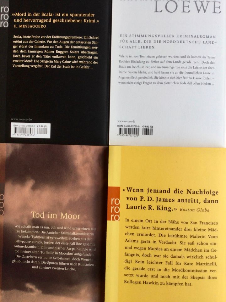 1 Kiste Bücher, Krimis, Thriller, Konvolut, Sammlung, Buchpaket, in Köln