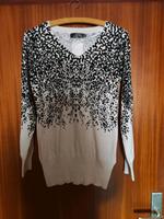 Bpc Strick Pullover Gr. 36/38 dehnbar weiß / schwarz Niedersachsen - Seesen Vorschau