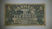 Alte Banknote 5 Kronen Kroner Dänemark  Geldschein München - Schwabing-Freimann Vorschau