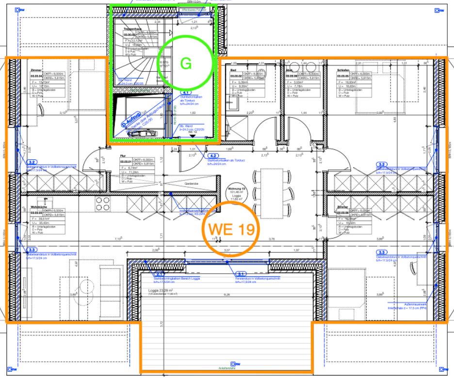 *Neubau* Modernes Wohnen in Wolfsburg, KfW 40 QNG Haus, 4 Zimmer, Dachgeschoss Wohnung in Wolfsburg