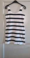 Tolles Sommer Kleid weiß schwarz gestreift gr.38 Bayern - Stadtbergen Vorschau