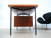 MODERNIST HERBERT HIRCHE SCHREIBTISCH TEAK DESK BAUHAUS 50s Rheinland-Pfalz - Diez Vorschau