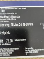 Toto 25..06.2024 Stadtpark Open Air Hamburg, Eintrittskarte Flensburg - Fruerlund Vorschau