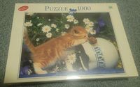 1000er Puzzle Katze NEU kleiner Naseweis Baden-Württemberg - Winnenden Vorschau