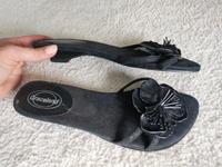 Graceland Sandalette Sandale schwarz Blume zart elegant fein Bayern - Rednitzhembach Vorschau