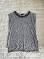 Shirt grau mit Pailetten, Gr. S (36) Saarland - Beckingen Vorschau