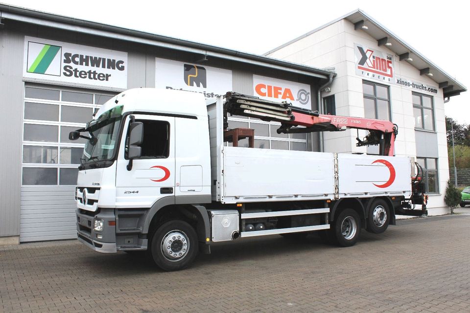 Mercedes-Benz ACTROS 2544 6x2 + Fassi F185 Ladekran - GER in Sulzemoos