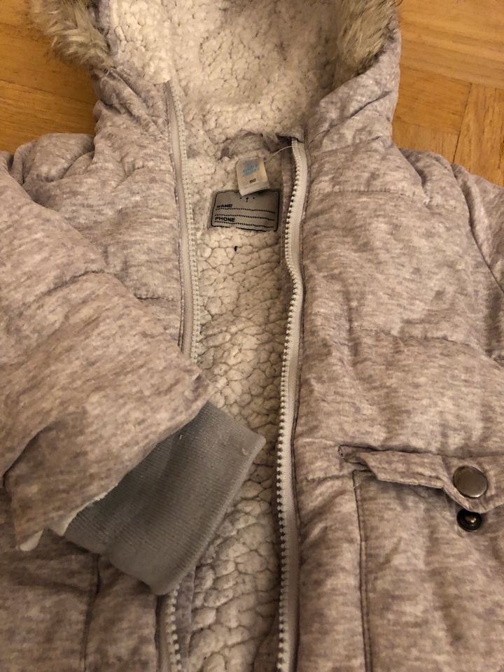 Dicke Winterjacke Größe 92 von C&A in Kiel