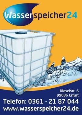 1000 Liter Container IBC Wasser Tank Zisterne Fass Tonne in Erfurt