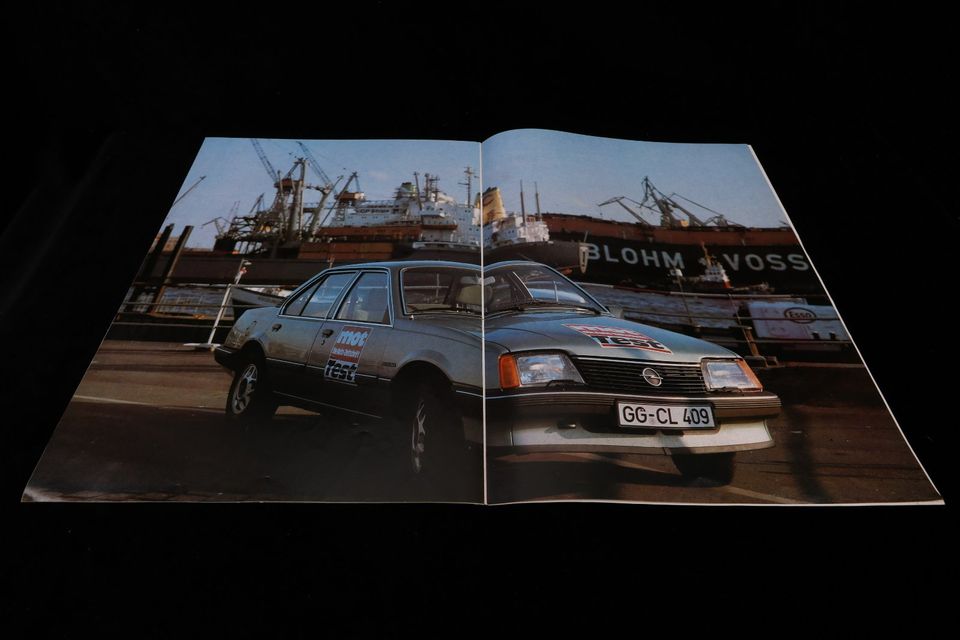 mot Sonderdruck Heft 22/1981 und Heft 6/1982 Audi 80, Opel Ascona in Hünxe