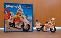 Playmobil 5544 Notarzt Motorrad zu verkaufen Niedersachsen - Wriedel Vorschau